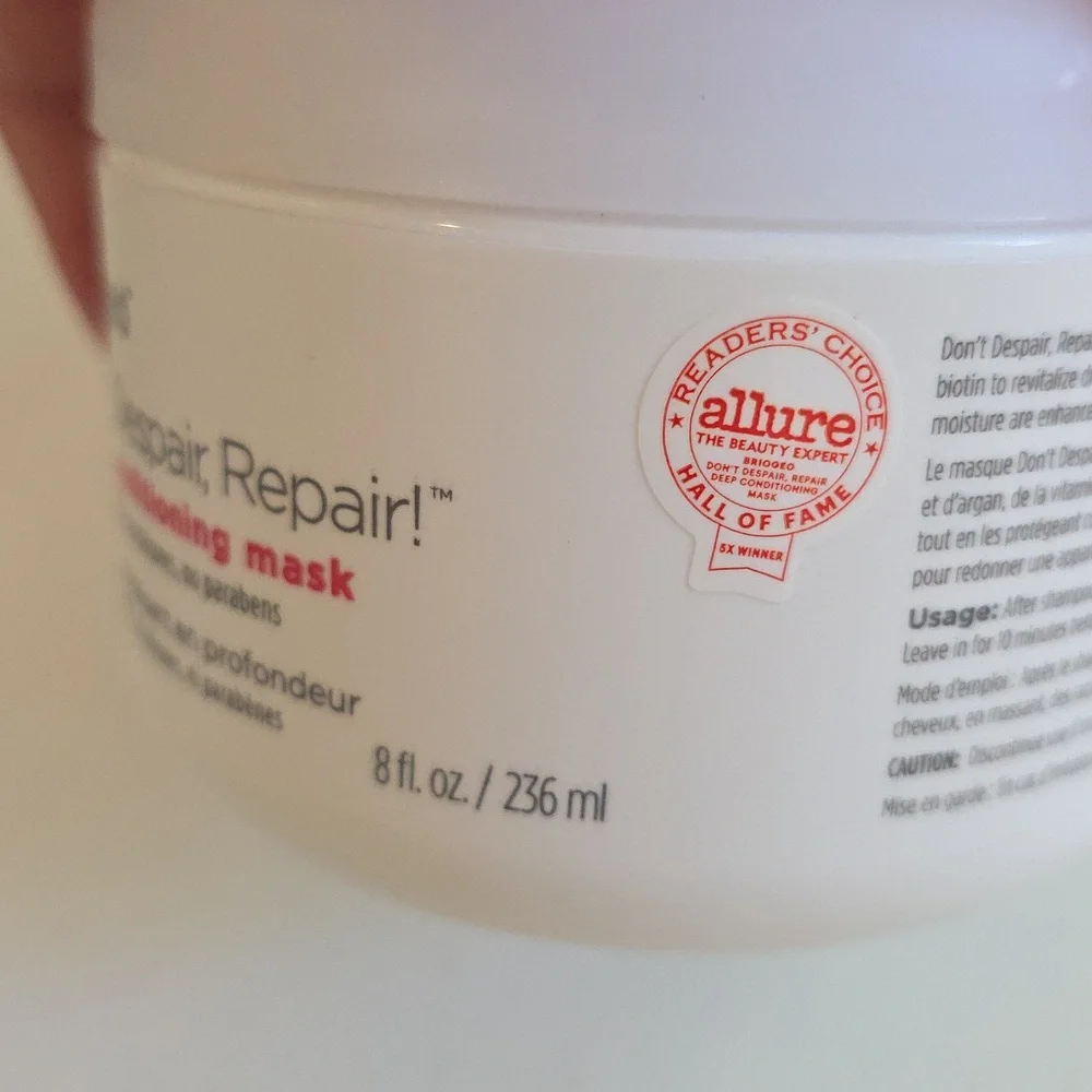 NEW Briogeo Don't Despair, Repair! Deep Conditioning Mask 8 oz